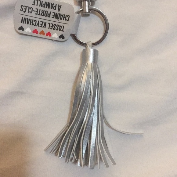 Silver Rope Tassel Key Chain - Picture 8 of 8